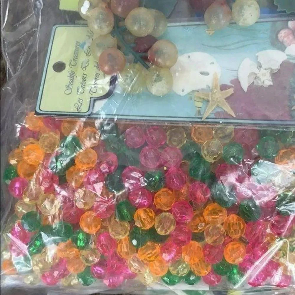 Craft Assorted Gallon Bag Bead‎ Lot
